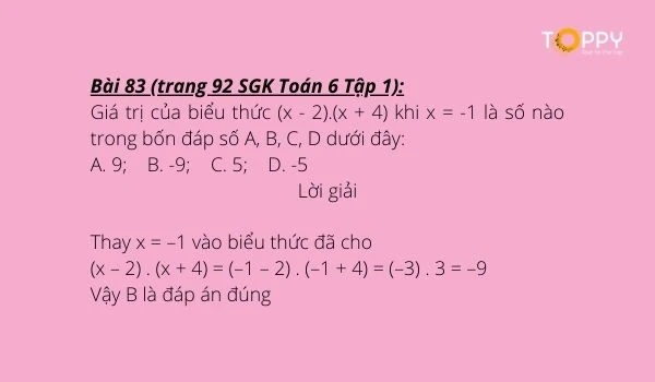 Hướng dẫn giải bài tập nhân hai số nguyên cùng dấu sách giáo khoa toán lớp 6