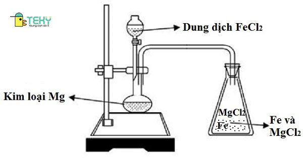 Kim loại phản ứng với dung dịch muối