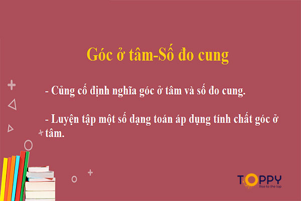 Thông tin cần biết về góc ở tâm số đo cung