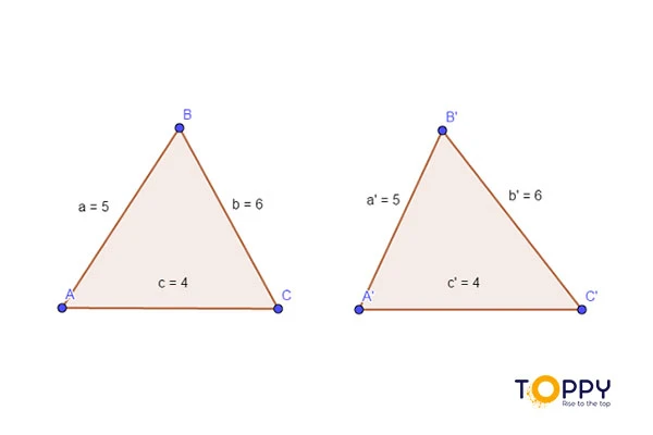 Các trường hợp đồng dạng của 2 tam giác