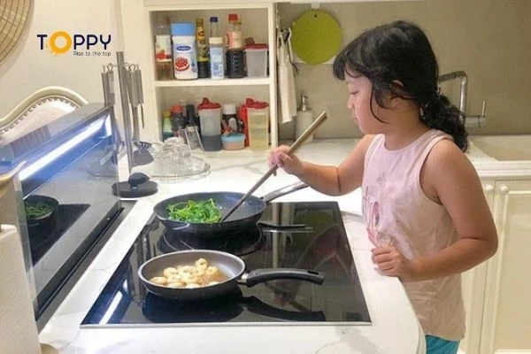 Thực đơn đơn giản khi trẻ mới tập nấu ăn