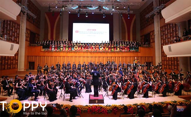 Nhiều sinh viên chọn Học viện Âm nhạc Quốc gia Việt Nam