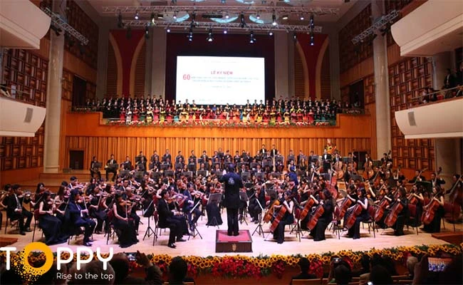 Nhiều học sinh lựa chọn học viện Âm nhạc quốc gia Việt Nam