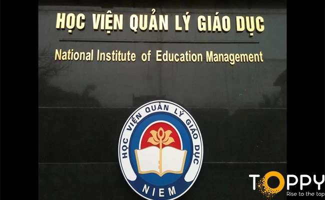 Logo của học viện Quản lý Giáo dục