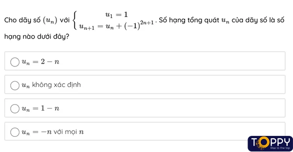 Dãy số toán 11