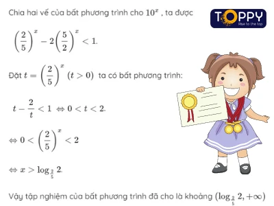 Phương trình mũ và phương trình logarit toán 12