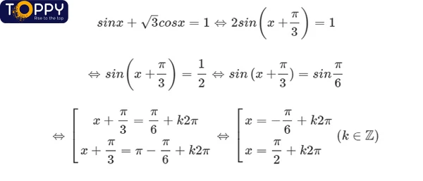 Một số phương trình lượng giác thường gặp toán 11