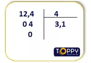 Chia số thập phân với số tự nhiên