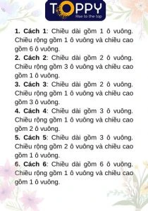 Thể tích của một hình