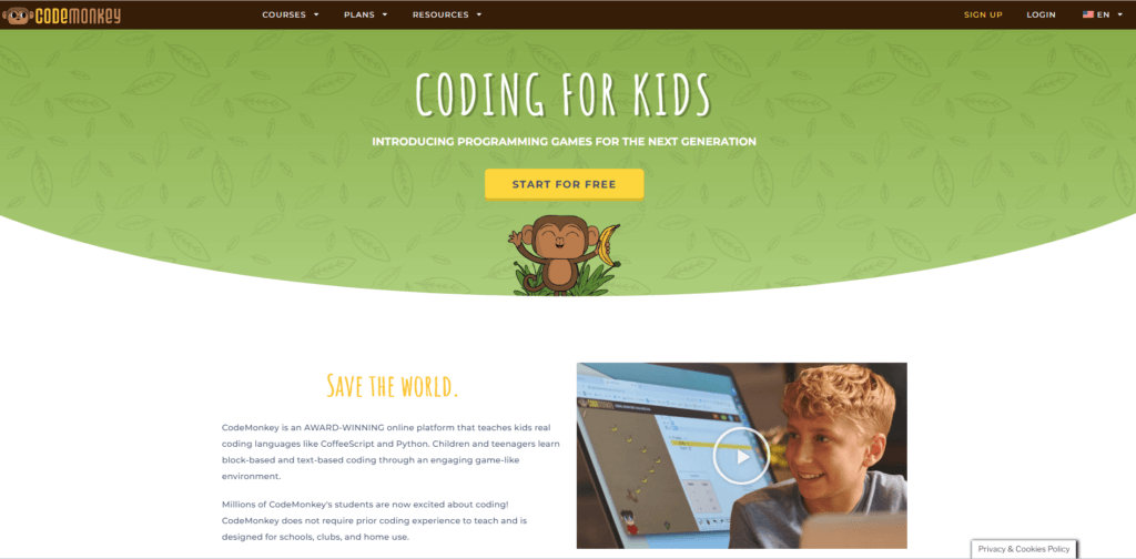Top 5 website miễn phí học lập trình cho trẻ