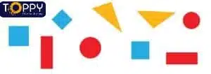 Hình vuông- Hình tròn- Hình tam giác– Chữ nhật - Toán lớp 1