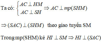 Khái niệm mặt tròn xoay - Giải bài tập SGK Toán 12